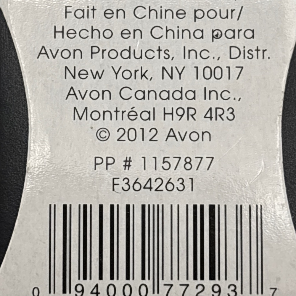 Avon 2012 Elegant Black and Silver Monaco Nights Drop Earrings - Picture 4 of 4